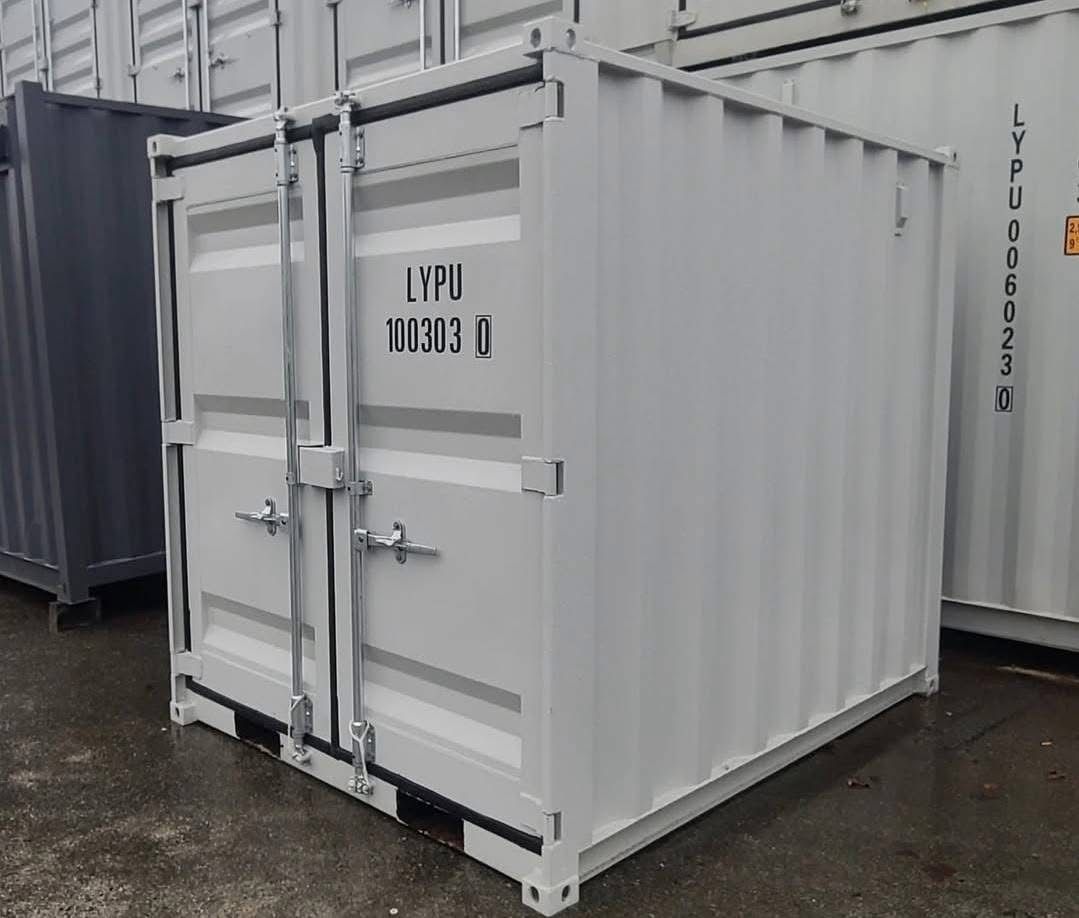 Nuevo Contenedor Marítimo de 8 pies-Blanco (RAL 9010)